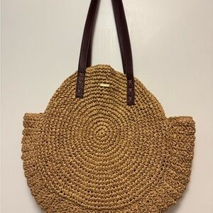 ✨ Beachy ✨Tan Woven Tote Bag